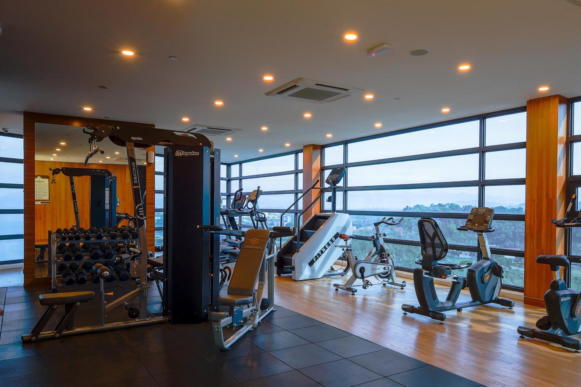 The Riyaz Lavanya Langkawi Pantai Cenang  Eksteriør bilde The gym at the hotel